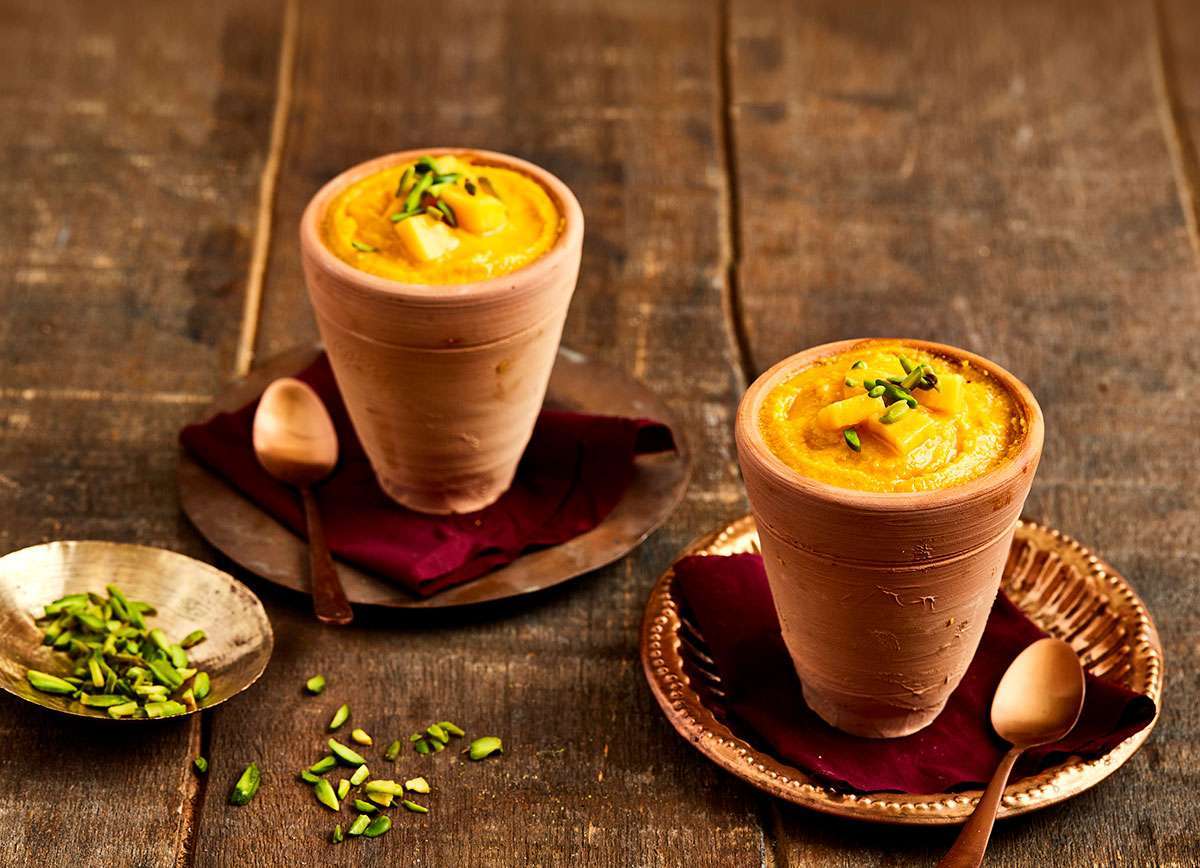 Try yummy mango desserts at India Palace Restaurant