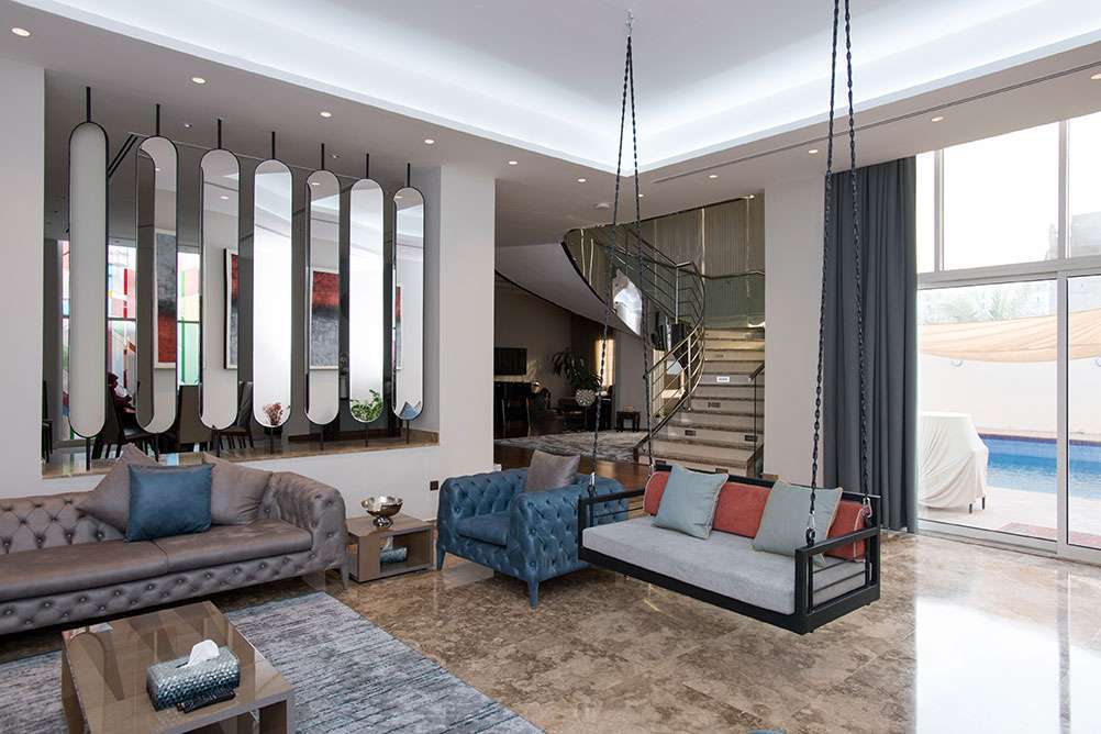 This Al Warqa villa symbolizes simplicity, style and sophistication.
