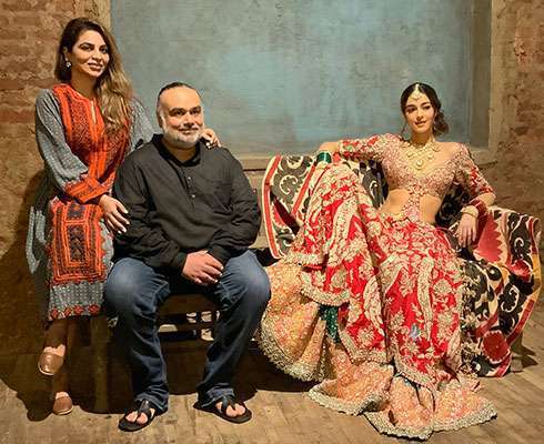 Actress Ananya Panday plays muse to designer Rimple & Harpreet Narula