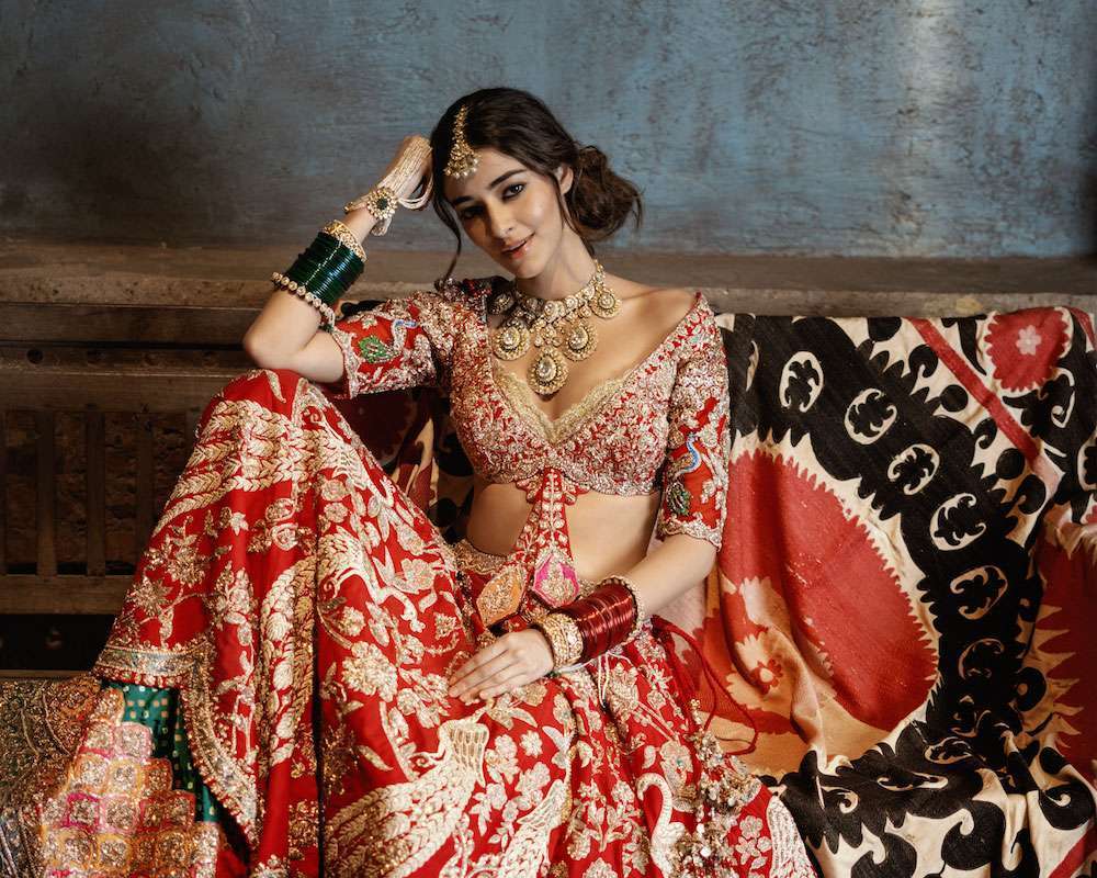 Actress Ananya Panday plays muse to designer Rimple & Harpreet Narula