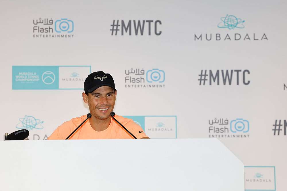 Rafael Nadal quotes at Mubadala World Tennis Championship