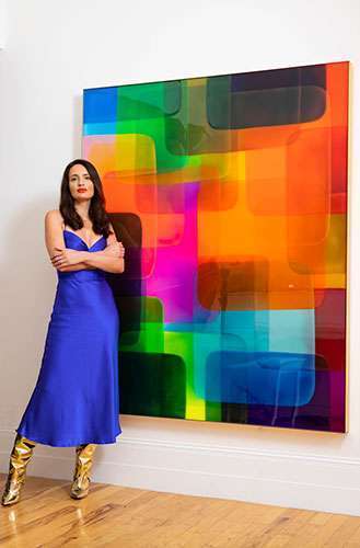 Artworks reimagined as wearable art