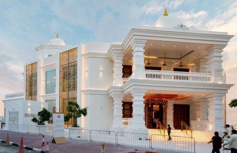 Magnificent Hindu Temple opens in Worship Village,Dubai