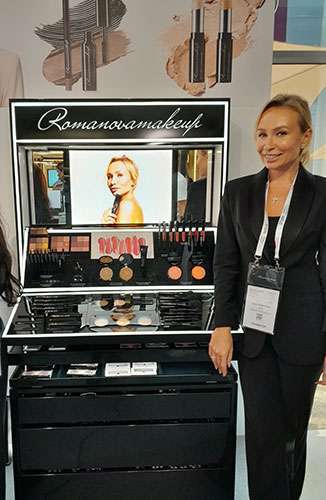 Romanovamakeup debuts at Beautyworld Middle East