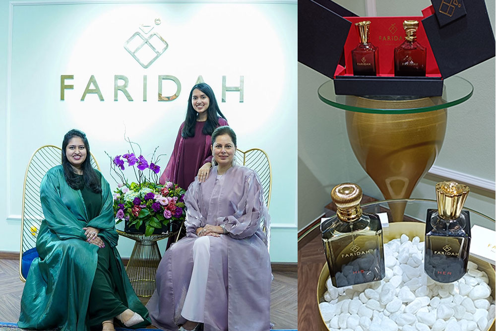 UAE’s newest home-grown fragrance brand –FARIDAH, unveiled