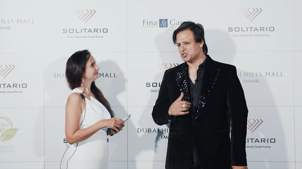 Interview with Vivek Oberoi at launch of Solitario Diamonds