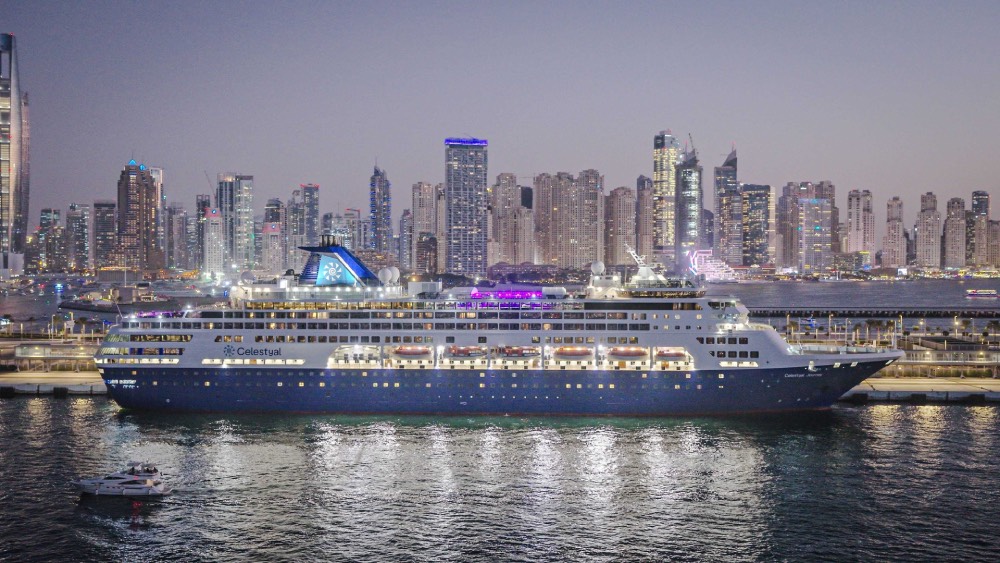 Luxury Cruise Ship Celestyal makes Dubai Debut