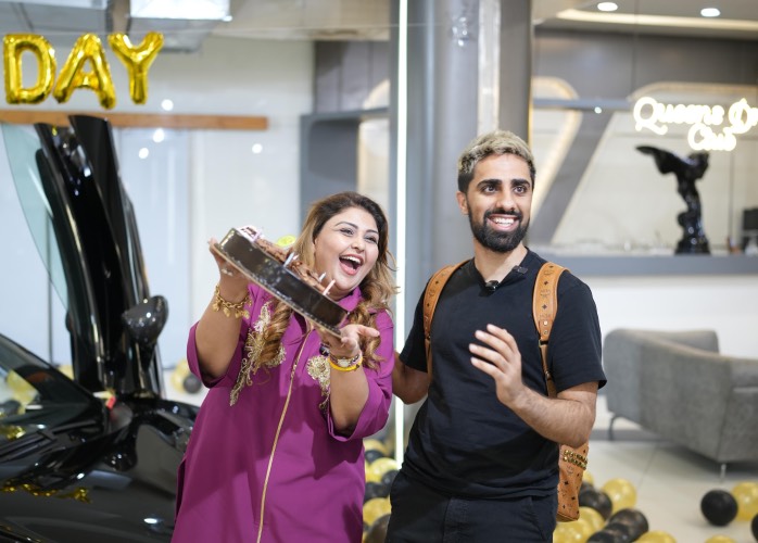Mo Vlogs Surprised with an Early Birthday Bash in India