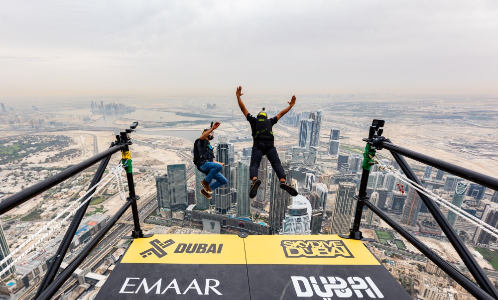 437 BASE Jumps Recorded as XDubai Concludes First-of-its-kind Event EXIT139 at Burj Khalifa