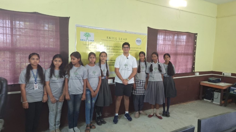 Dubai Teen Bridges Digital Divide: Launches Skill Leap Project in Bihar, India