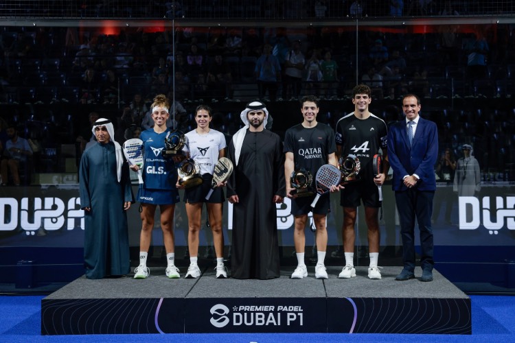 Dubai Premier Padel P1 sets a record at the Hamdan Sports Complex