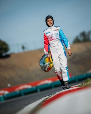  Karting prodigy Atiqa Mir joins AKCEL GP Academy’s professional racing programme