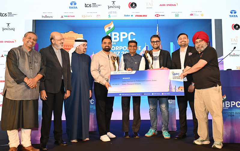Dubai’s Smartest Quizzers Crowned for Second Year at 3rd IBPC Dubai Corporate Quiz