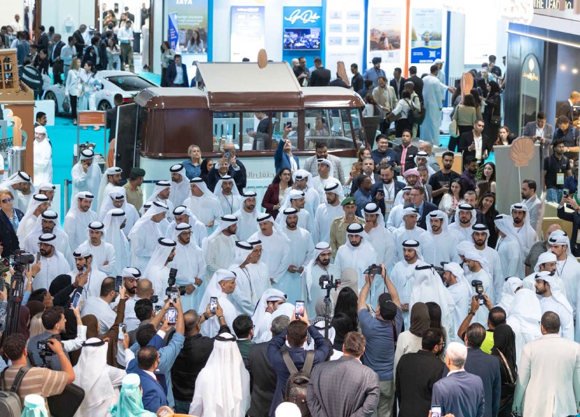 Mohammed bin Rashid visits Arabian Travel Market 2026 1 mohammed bin rashid visits atm 2026 1